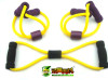 rubber spring exerciser/shape rubber chest expander/yoga chest developer