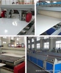 PVC cabinet board production line