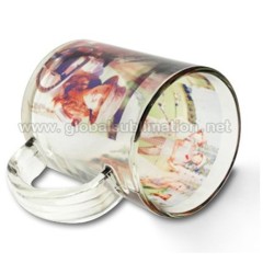 11oz Glass Sublimation Mug_Custom Mug_Coated Mug