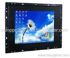 cheap 10 inch open frame industrial lcd monitor VGA+DVI