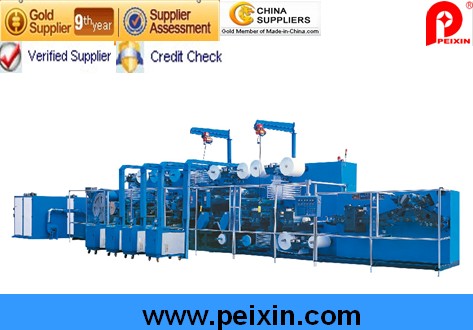 Full-Servo Control Full-Function Adult Diaper Production Line (PX-CNK-300-SF)