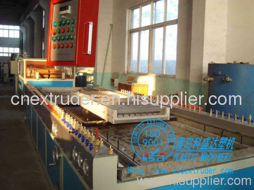 PVC WPC profile extrusion line| PVC profile production line