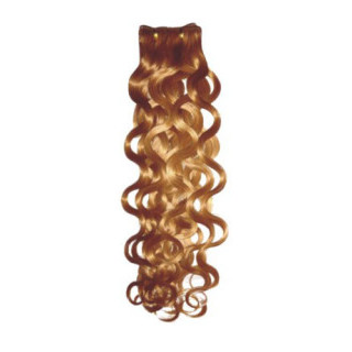 wavy curl wave color hair machine made weaving weft