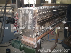 PP hollow board production line