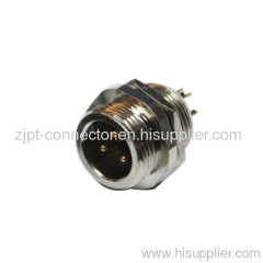 Metal IP67 wire connector plug