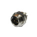 Metal IP67 wire connector plug