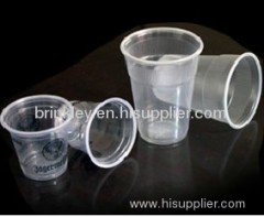 eco-friendly pet/pp/ps disposable plastic cup