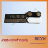 magnetic custom made metal name badge