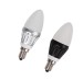 Black Φ37mm×103mm Aluminum Die casted LED Candle Bulb Light