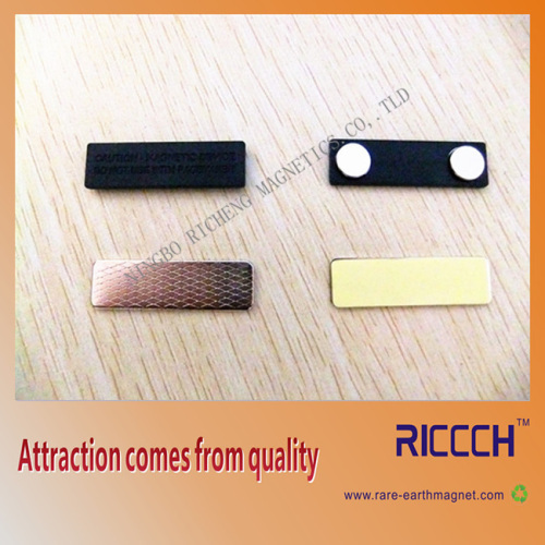 strong permanent magnetic brand tags