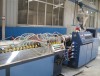 PVC door window profile extrusion machine