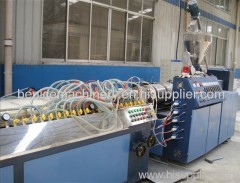 PVC door window profile extrusion machine