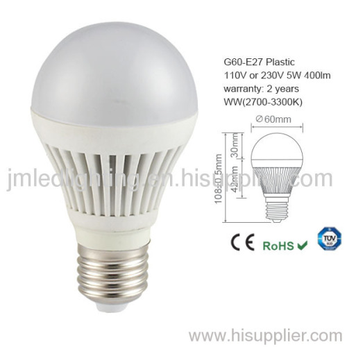 tuv certificated led light bulb