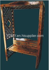 Outdoor Garden Wooden Bench Seat