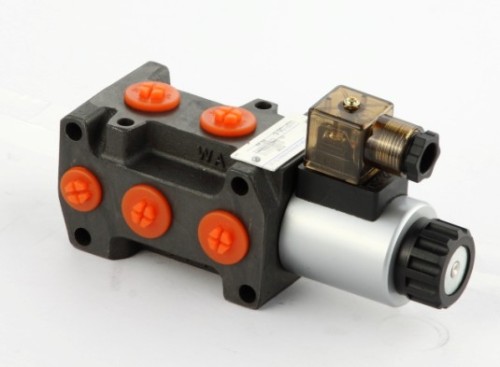hydraulic stackble circuit selector valves