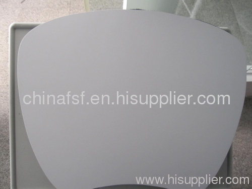Without led laptop table white color shaped table