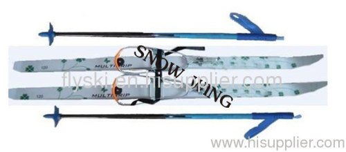 wood core cross country skis