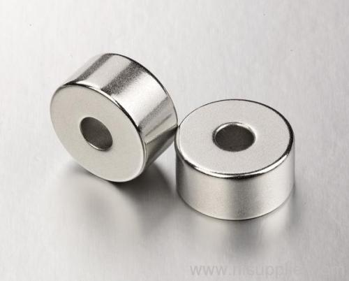 permanent neodymium disk magnet with hole