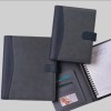 black - grey PU leather organizers