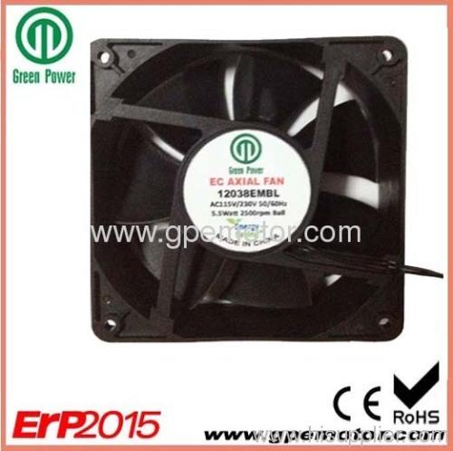 EC Cooling Fan with electronic control motor and high speed