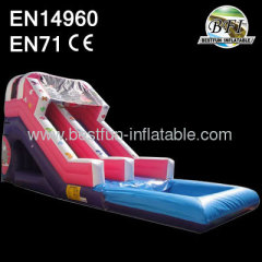 Princess Bumper Detachable Pool Inflatable Wet Or Dry Slide