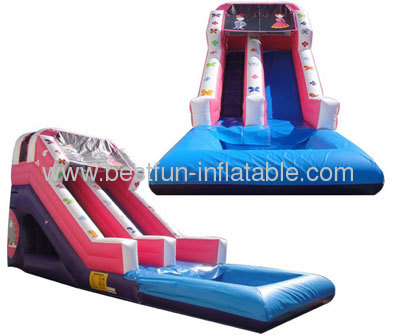 Princess Bumper Detachable Pool Inflatable Wet Or Dry Slide