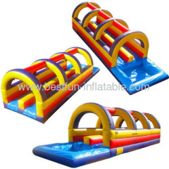 Rainbow Dip Inflatable Slip