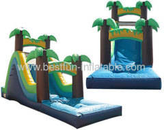 Rear Load 16' Palm Tree Water Slide