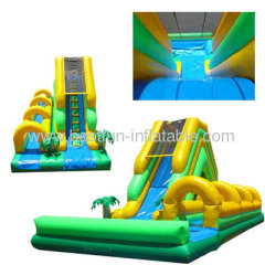 19' Water Slide And Slip N Slide Combo