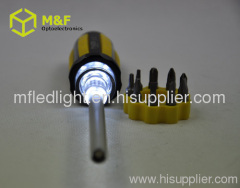 screwdriver with telescopic magnetic