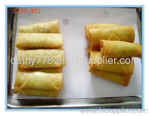 Frozen vegetable spring roll