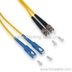 ST/SC Duplex Singlemode Patch Cord