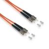 ST/ST Duplex Multimode Fiber Optical Patch Cord