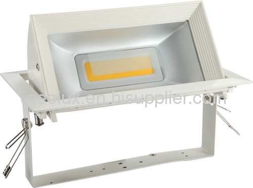 30W turnable LED downlights