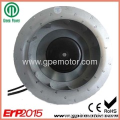 R1G310 48V DC Centrifugal Fan with speed control for air handler