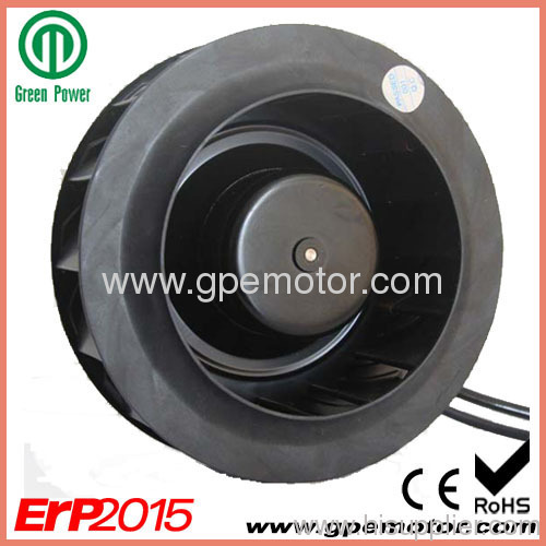 R1G220 DC Centrifugal Fan with backward curved impeller