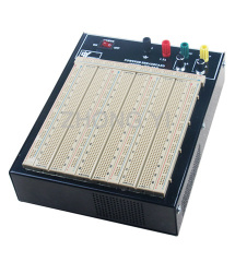 2420 points grey breadboard with power supply