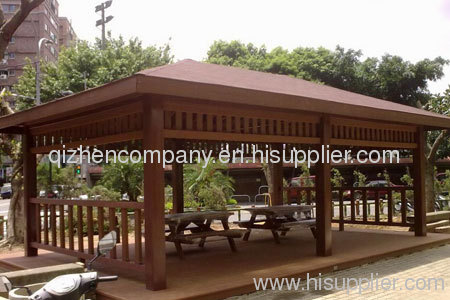 Wood plastic composite Pavilion