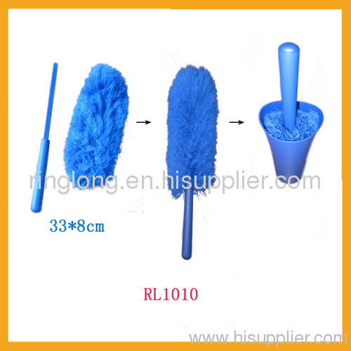 Microfiber duster with holder
