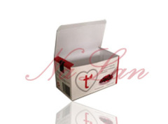 Packing cardboard box for teabag