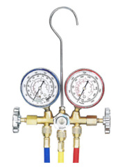 2 way valve manifold gauge equipment