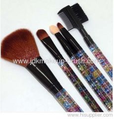 5pcs Mini Essence of Beauty Travcel Kit Makeup Brush Set