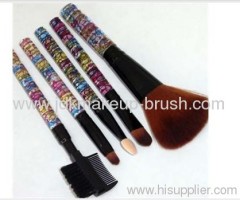 5pcs Mini Essence of Beauty Travcel Kit Makeup Brush Set