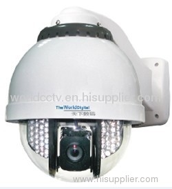 Intelligent IR CCTV High Speed PTZ Dome Camera