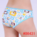 Printed cotton boyshort lady undergarment