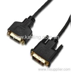 Single llink DVI 18+5 Male To DVI 18+5 Female DVI Cable
