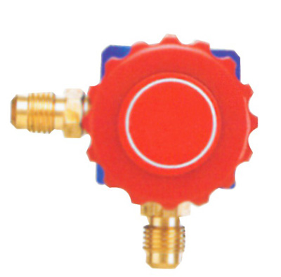 Single valve manifold without gauge refrigeration