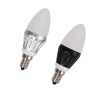 E14 Φ37mm×103mm Die-casted Aluminum Base Black 1.5W LED Candle Bulb Light