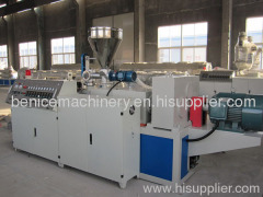 PVC twin screw extruder