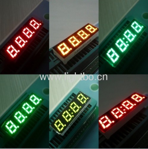 Display a led a 4 cifre da 0,28" a 7 segmenti, vari colori disponibili